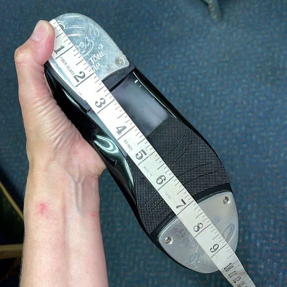CAPEZIO Jr. Tyette Tap Shoe for Beginners Size 7 1/2 Black Worn 1-2 Times - Picture 15 of 16